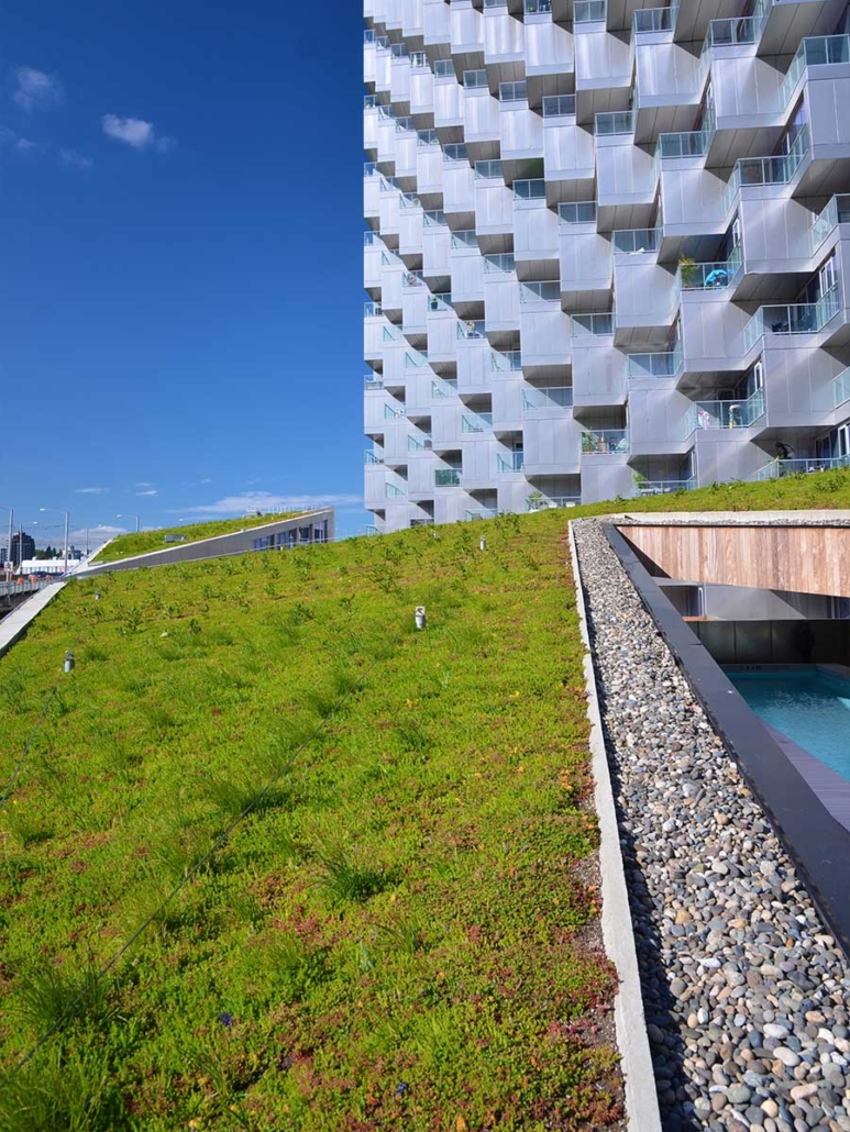 Vancouver House integrated with our green roof technology.